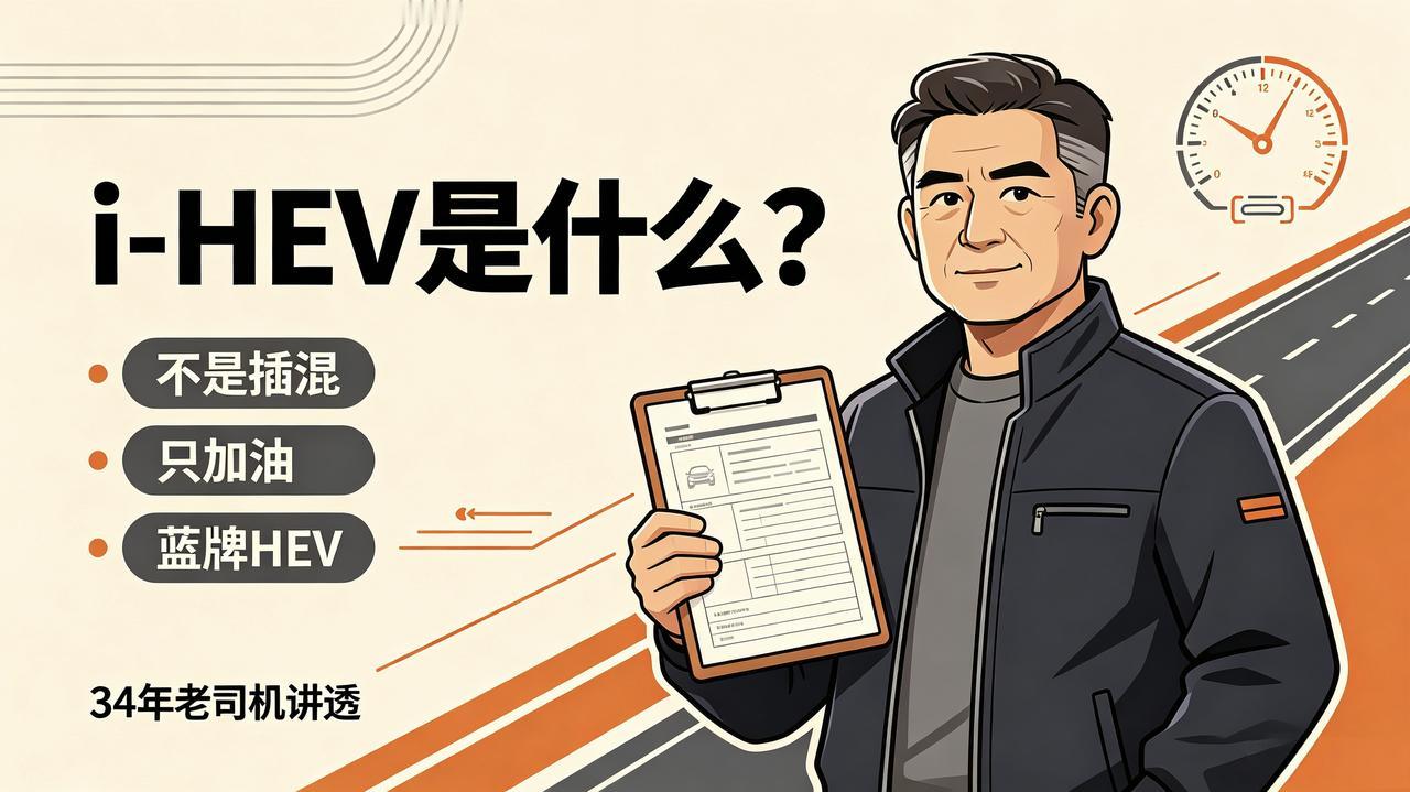 34年老司机：i‑HEV是什么？很多买车人被名字绕晕
现在国产车混动代号一大堆，