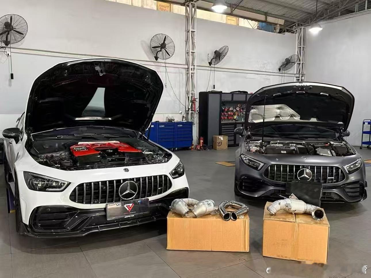 好东西，当然要一起用上啦 奔驰AMG GT63s / 奔驰AMG A45s 升级