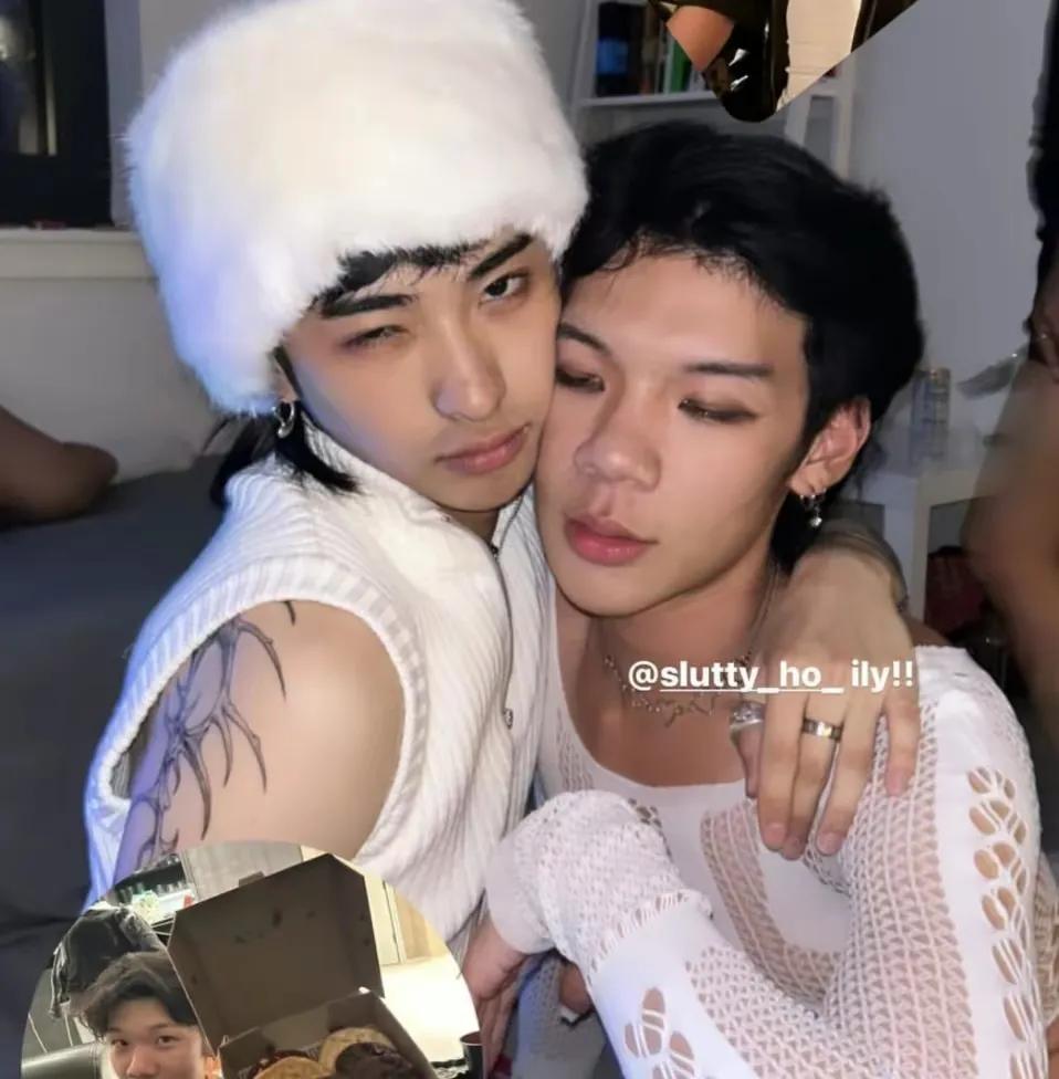 伊能静儿子啥情况？与男友人贴脸自拍，举止十分亲密[捂脸]

5月31日凌晨，伊能