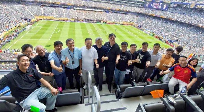 【泰康保险创始人陈东升现身世界杯决赛】

今日，一张从2026年世界杯决赛现场流