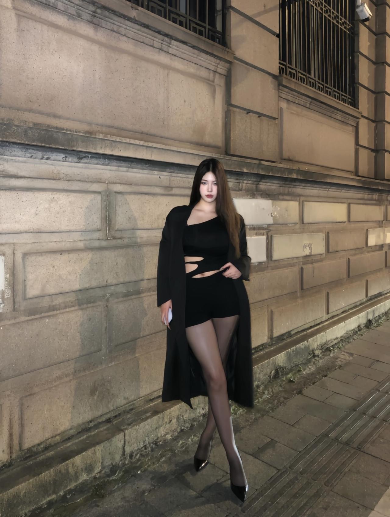 街拍 御姐 御姐穿搭 高级风 高雅气质美女 女神