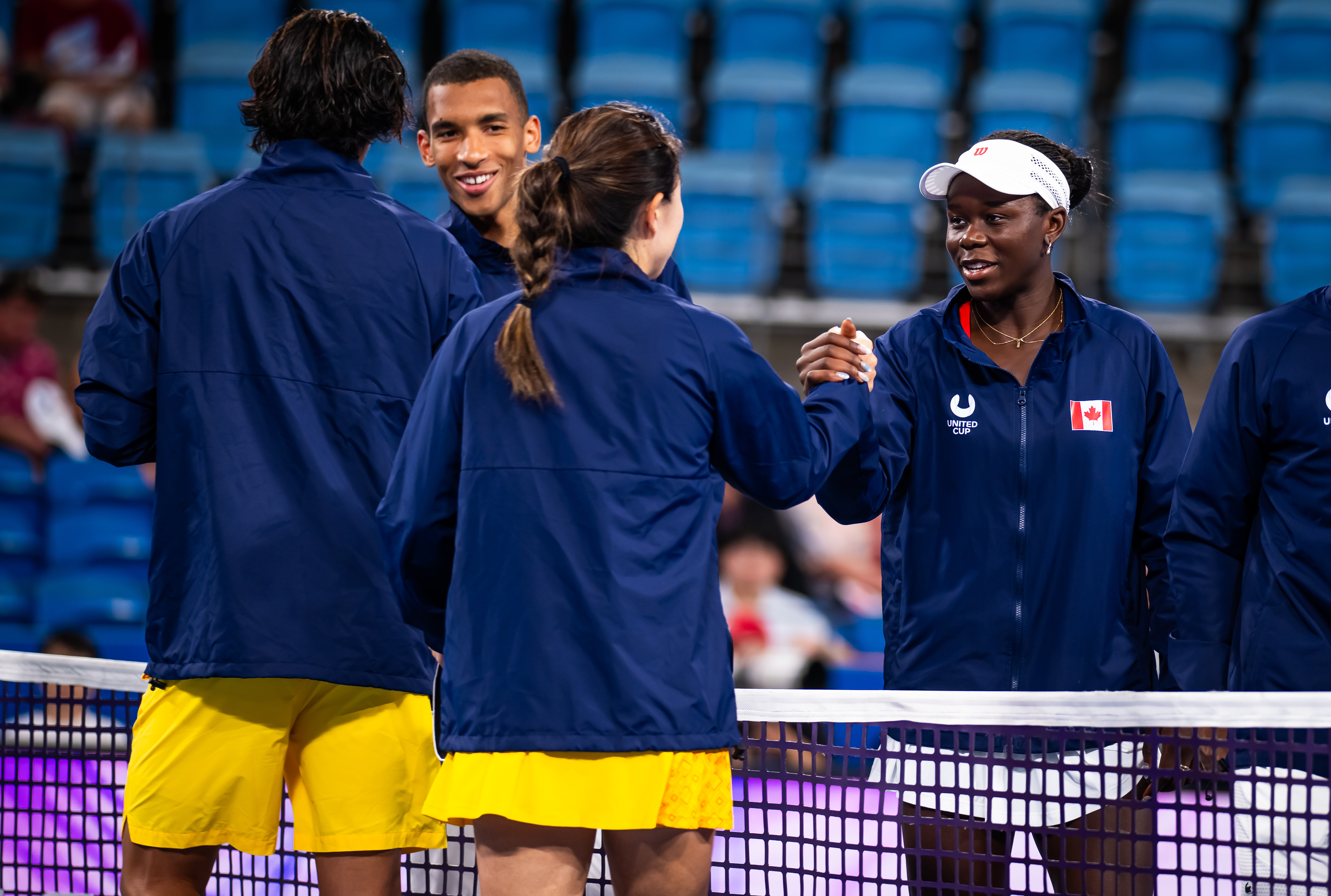 2026联合杯 悉尼赛区B组男单对决，阿利亚西姆以6-4 6-4击败张之臻，加拿