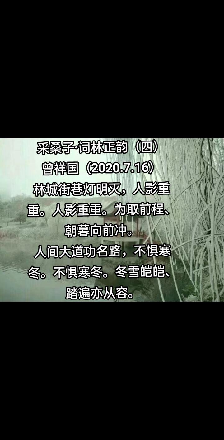 采桑子（四）
