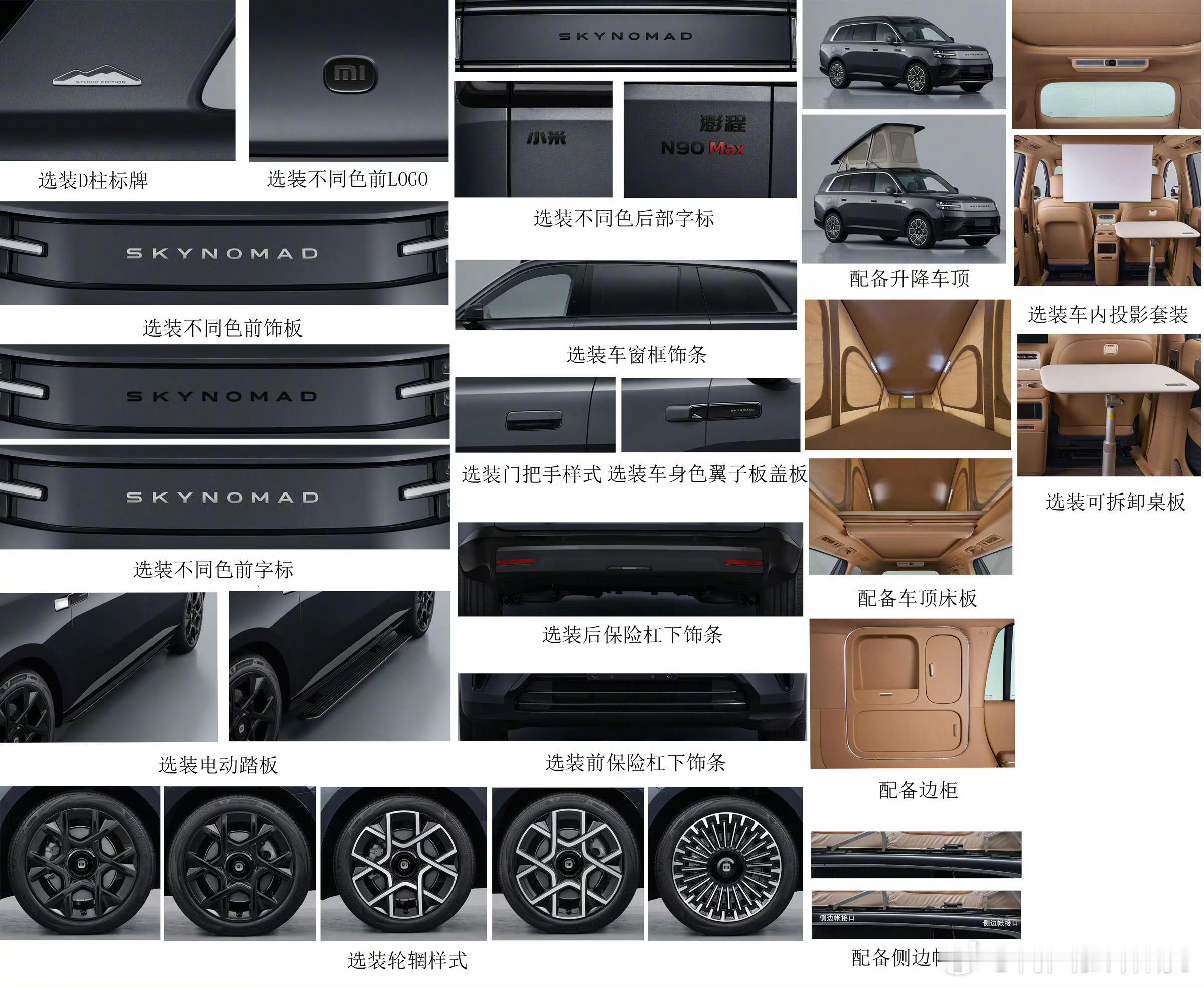 小米澎程N90 Max申报图来了。长5285mm、宽1998mm 、高1925m