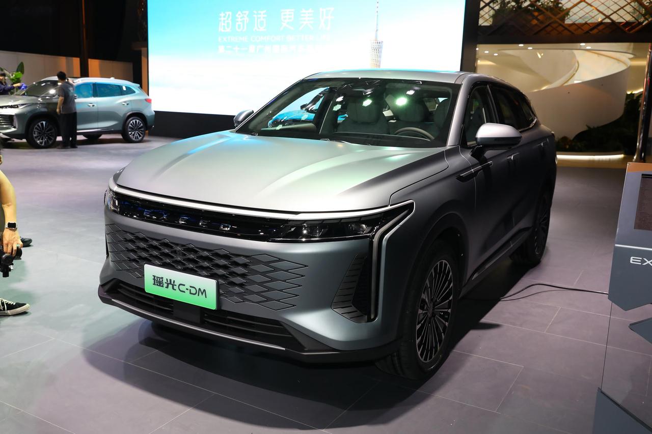星途瑶光C-DM将于2月21日预售，新车定位中型SUV，搭载1.5T+电机组成的