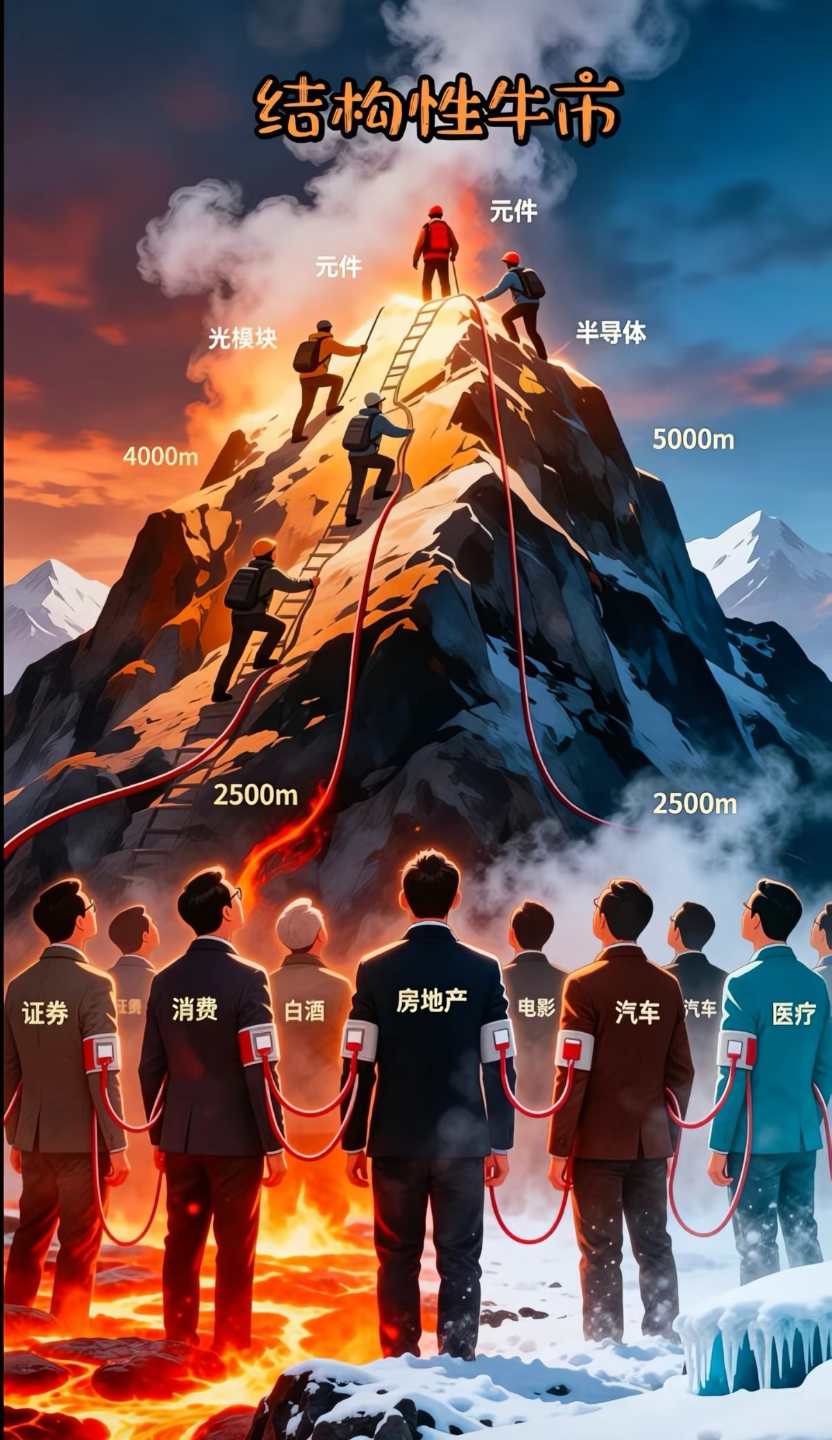 今天比较重要了，是检验上涨真假的一天。科技老登昨天切换是不成功的，只有创新药持续