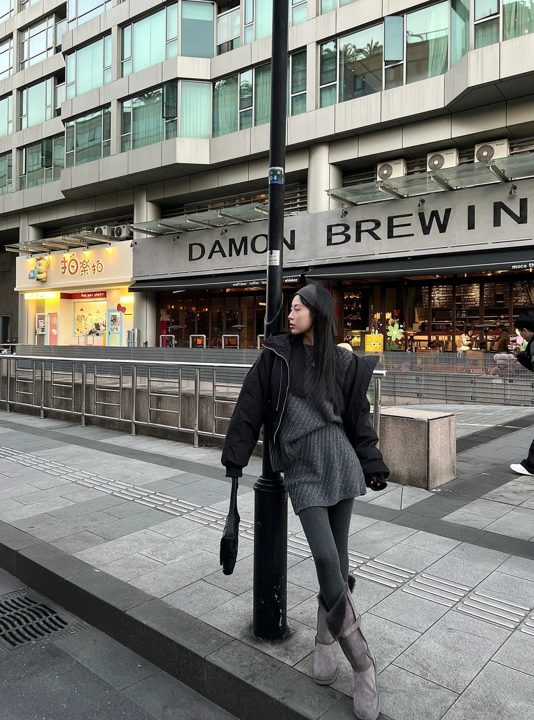 OOTD | 这套秋冬氛围感的毛衣也太好看了