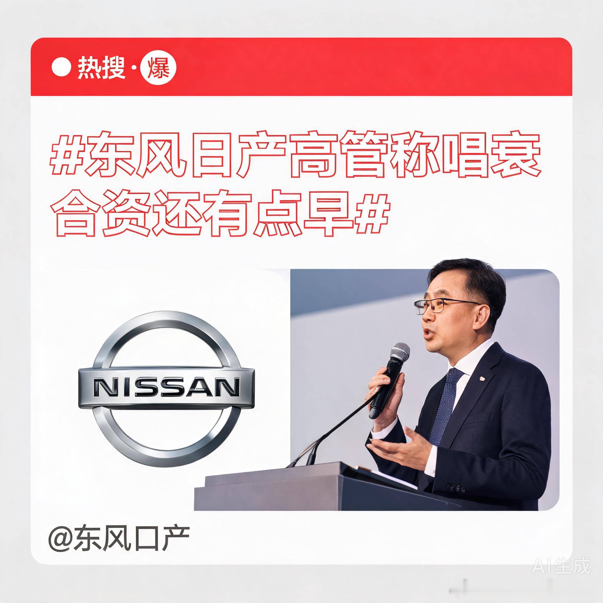 中国汽车论坛名场面！东风日产高管直言：唱衰合资还有点早，合资新能源已经全面发力，