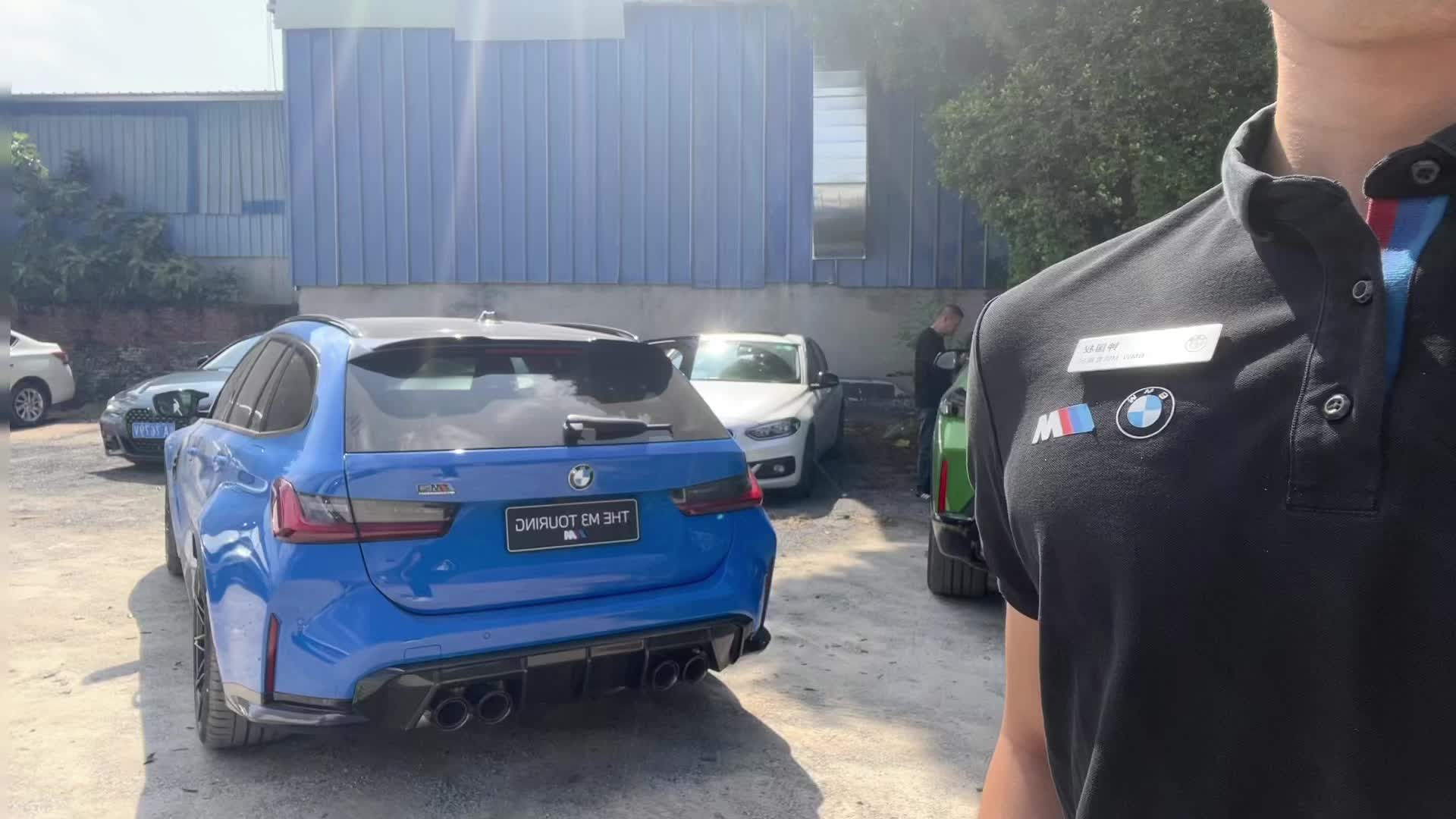 开着m3t带上三五好友自驾游该是多么开朗