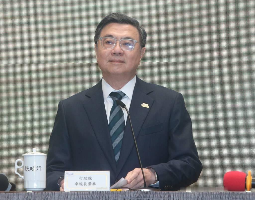 卓揆呛蓝白提倒阁 便宜狠酸交易不公：干脆全部重选才公平！