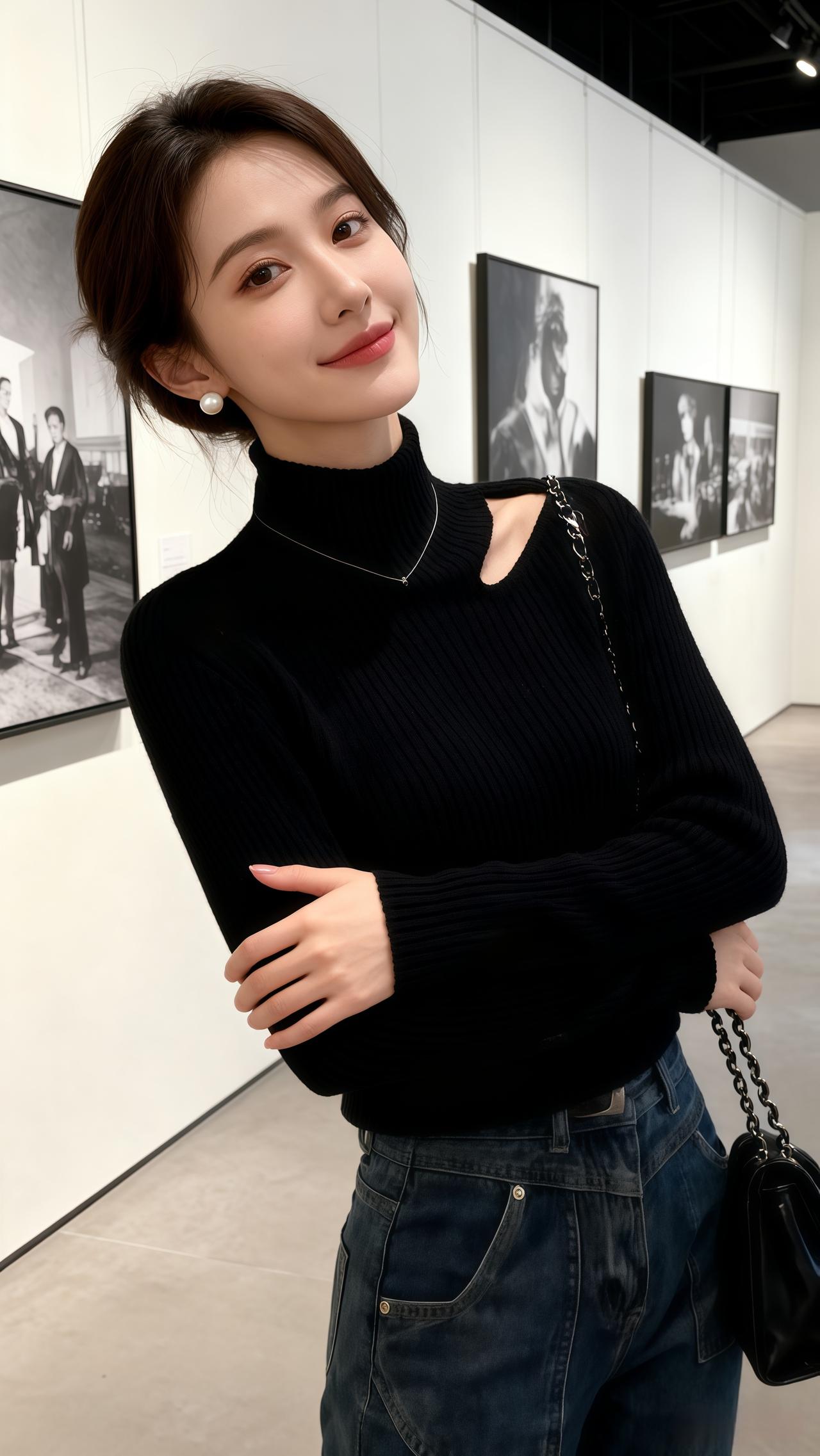 女装 打底衫毛衣穿搭今天穿什么