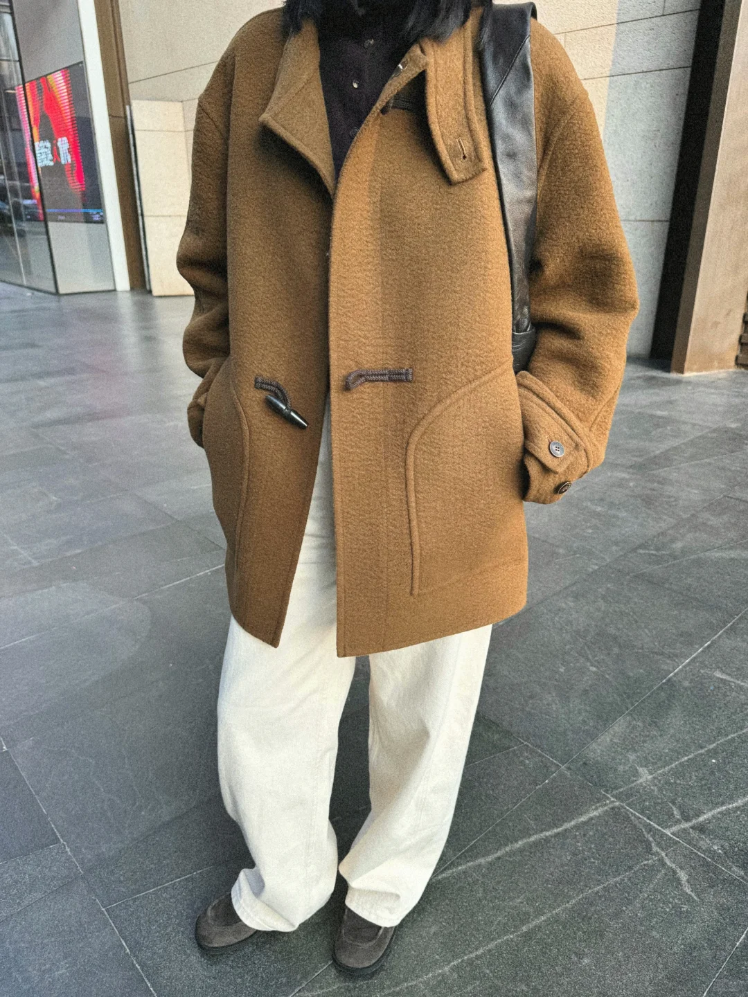 33岁大学老师ootd｜咸菜绿大衣高智感拉满🤓