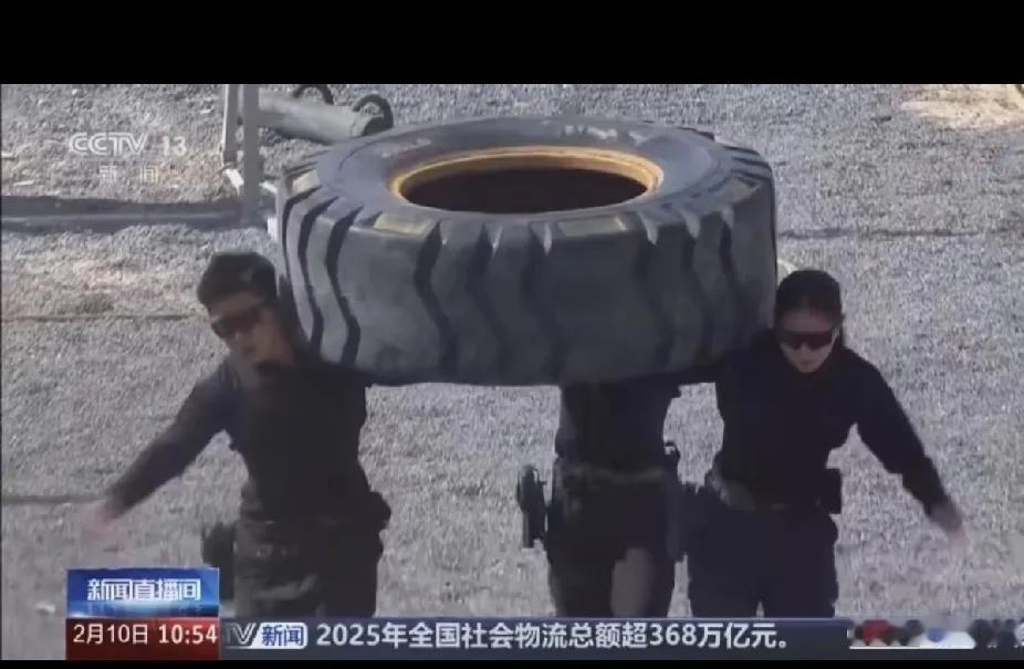 迪拜特警挑战赛这一幕真解气！48国同场竞技，印度吹上天的黑猫特警男队，竟被中国女