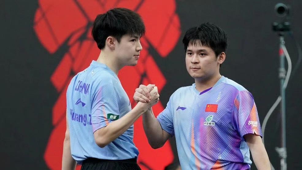 WTT美国大满贯一夜国乒两对组合晋级男双八强！

林诗栋和黄友政3-0轻松过关！