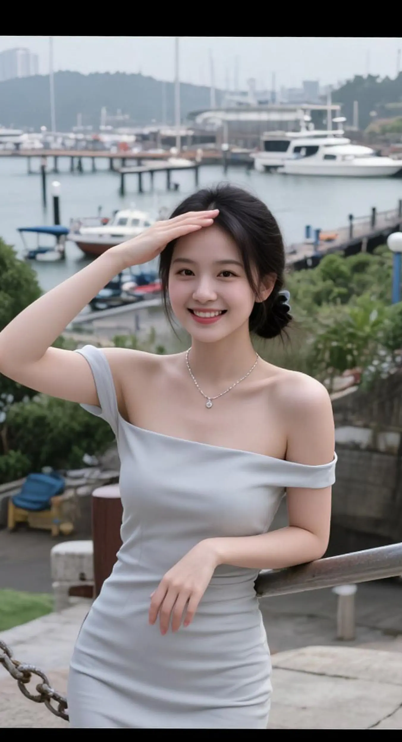 AI露肩生活照 随变ai随便玩