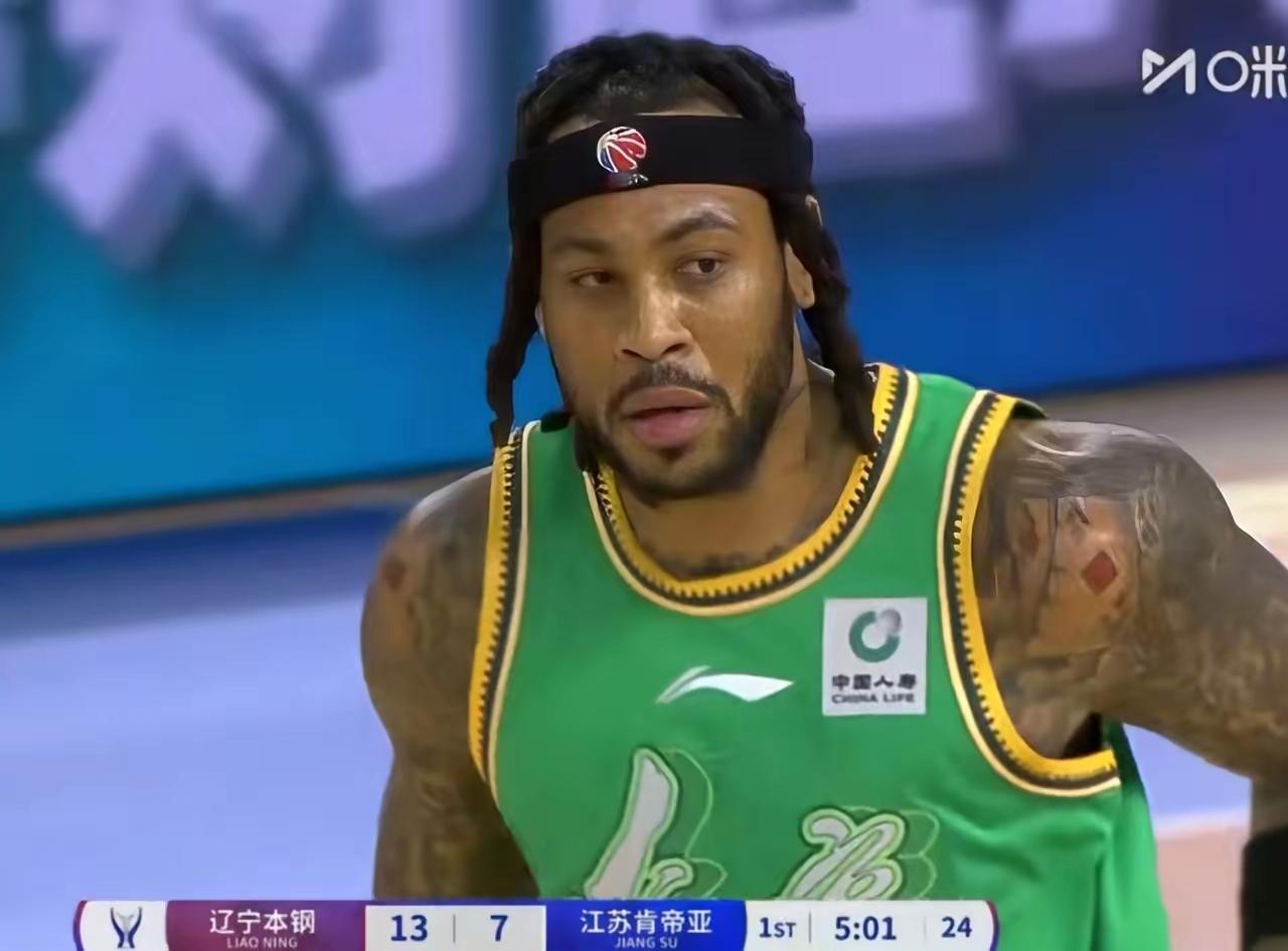 莫兰德终于又恢复了恐怖本色，昨晚辽宁队客场以88比71大胜江苏队，本场比赛莫兰德