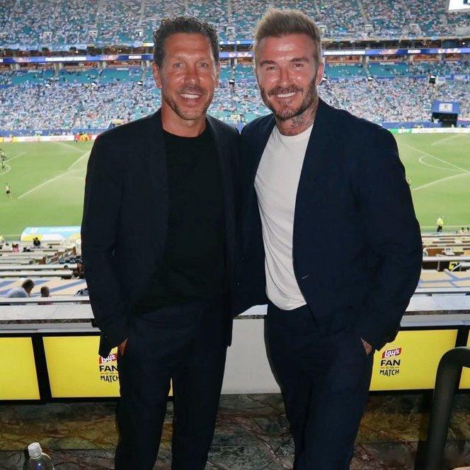 2026世界杯 相逢一笑泯恩仇！Diego Simeone and David 
