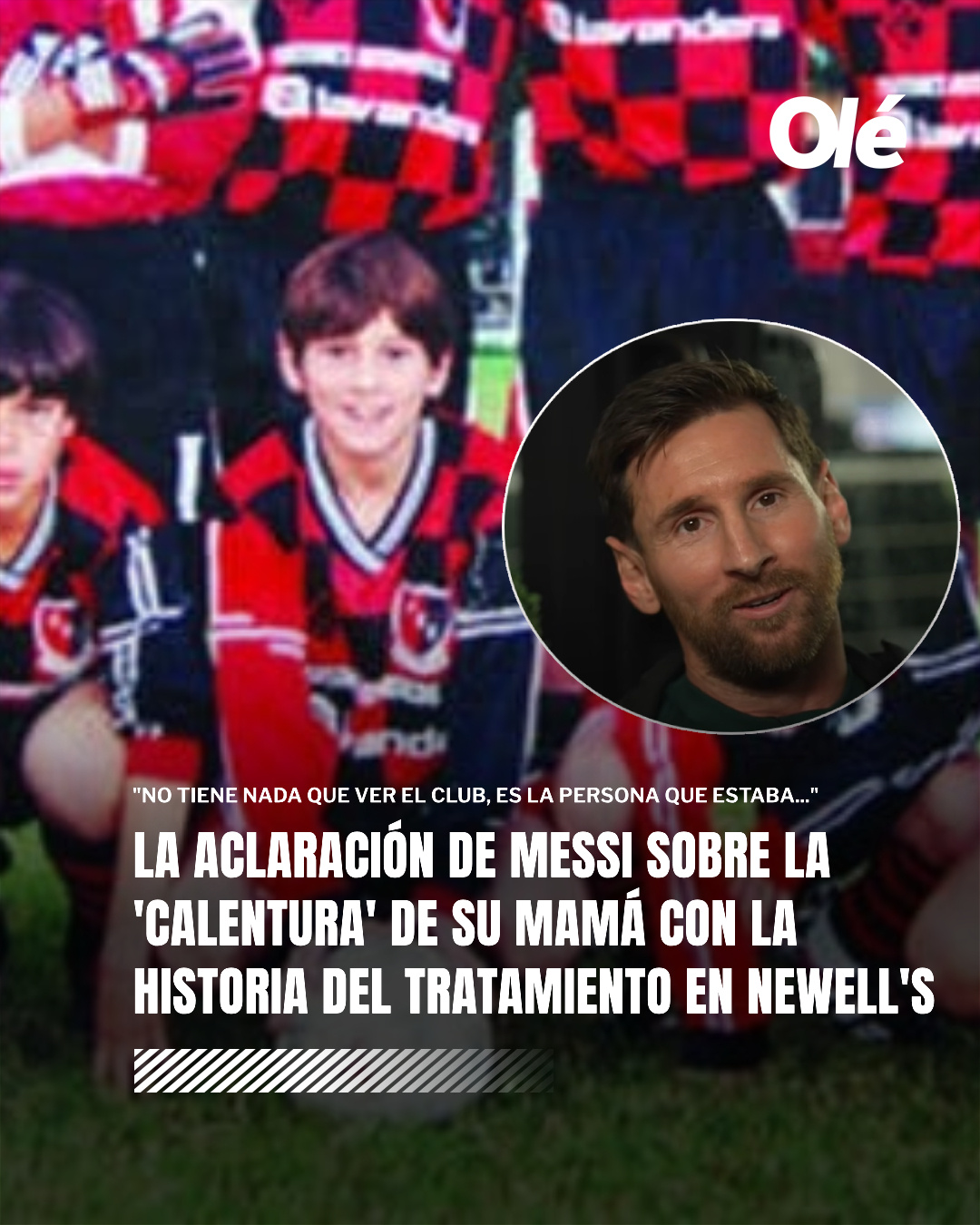 【小梅太难了】💬关于早年你足球的起步阶段，纽维尔老男孩、可能加盟河床以及关于治