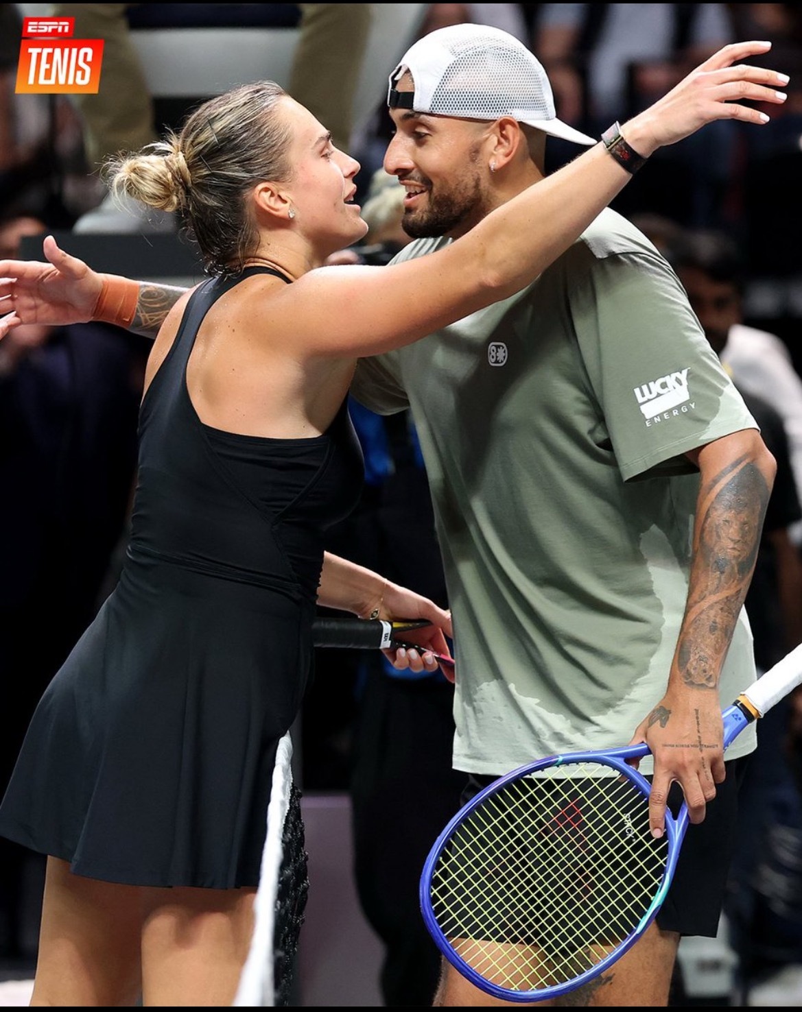 萨巴伦卡输掉性别大战网球talking大会 性别大战萨巴伦卡两个3-6不敌克耶高