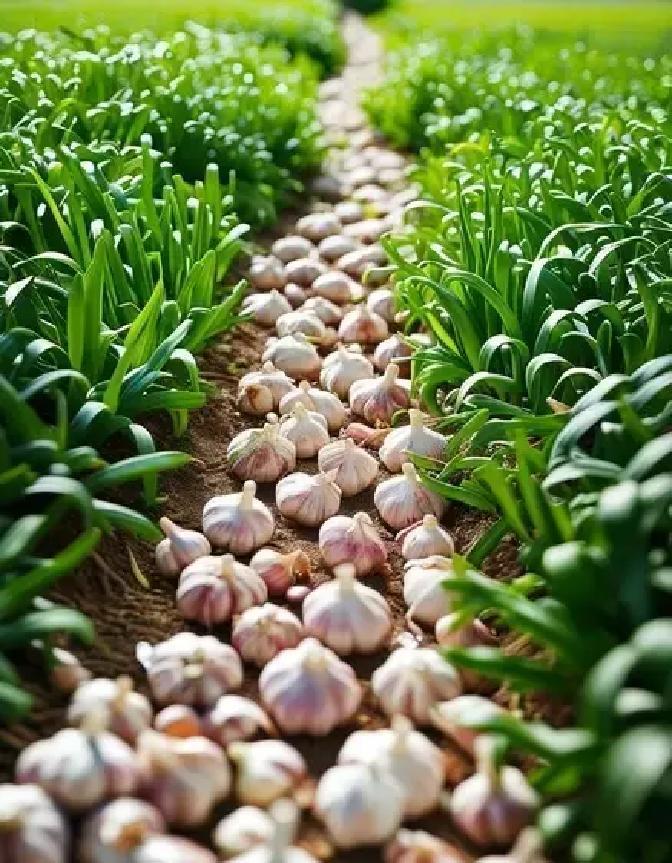 惊蛰一到，晚播大蒜根系弱、病虫基数高，今年春管直接决定蒜头能不能翻身！

202