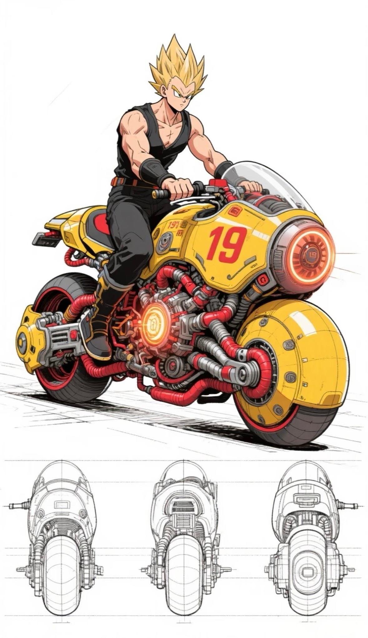 如果龙珠里的胶囊摩托成了现实🏍️想想看把小巧胶囊放兜里，需要时掏出一按，酷炫摩