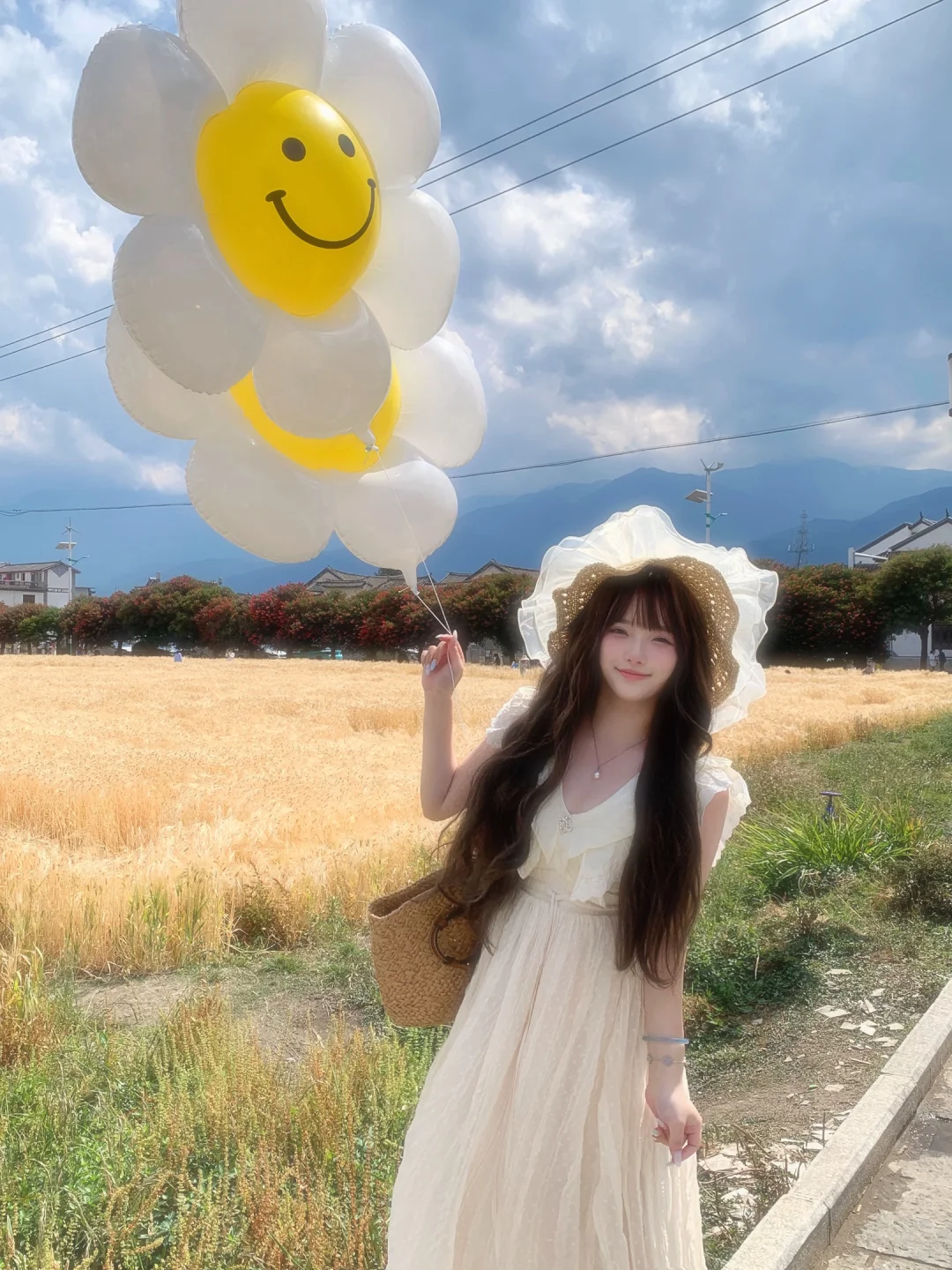 来喜洲看风吹麦浪了🌤️