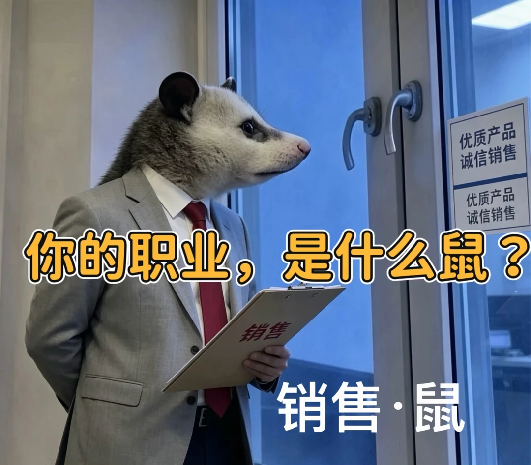 你的职业，是什么鼠？
