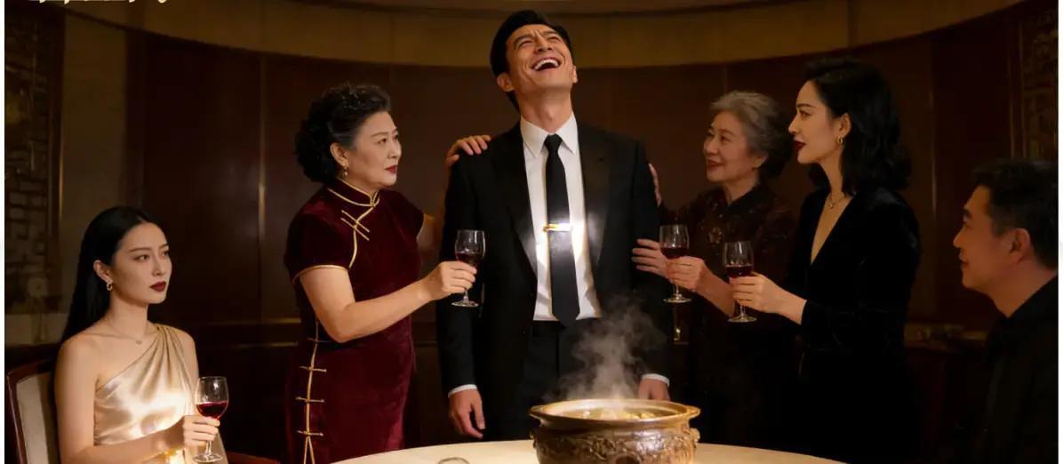 故事发生在2025年秋天上海，一场婆婆六十大寿家宴上，丈夫当众把妻子给的2%公司