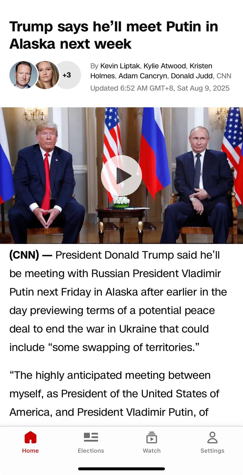 美国与俄罗斯将要在下周五举行会谈！
 
近日，特朗普在外交媒体称下周五要和普京举