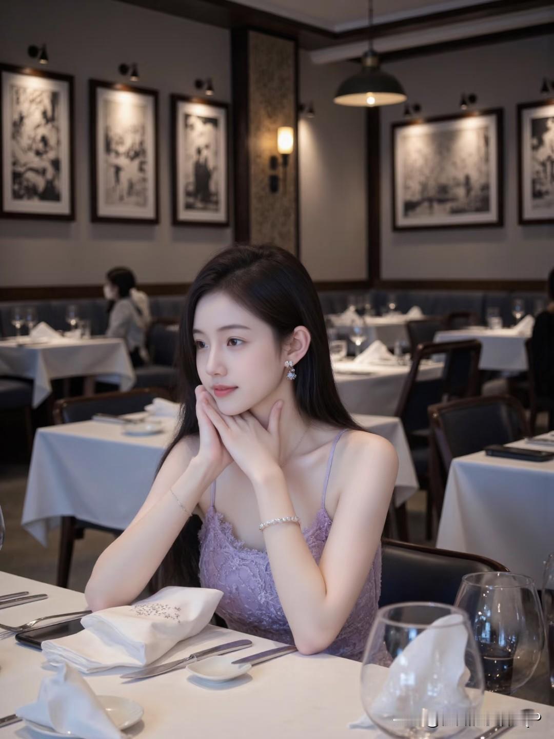 她只是我的妹妹，妹妹说紫色很有韵味