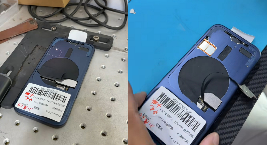 华强北iphone17pro激光改卡槽 只要思想不滑坡，办法总比困难多，这应该也