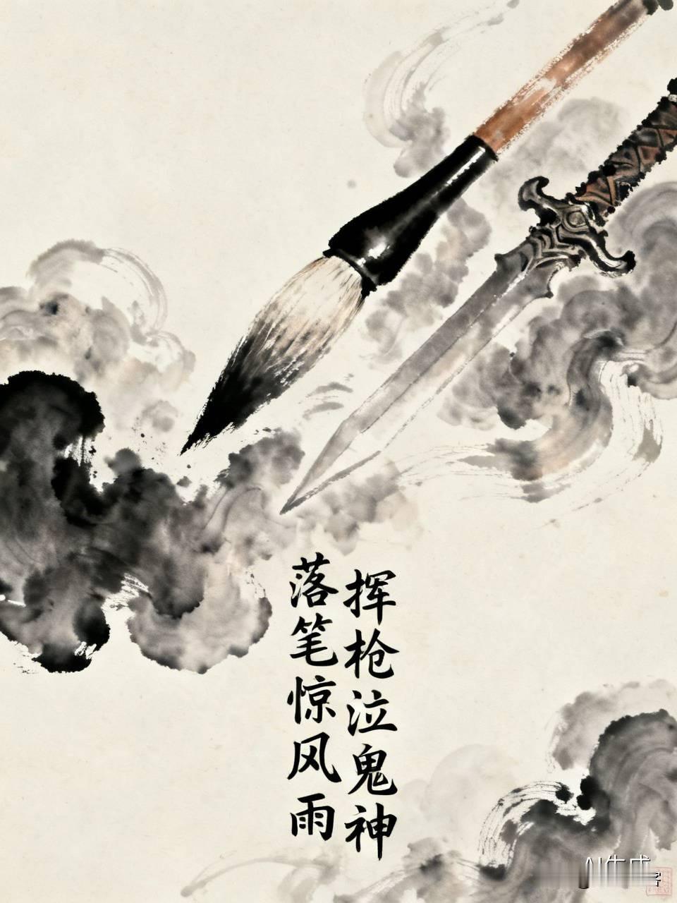 上联:落笔惊风雨;
下联:挥枪泣鬼神。
友友对出上联 友友请邀对上联 友友请给下