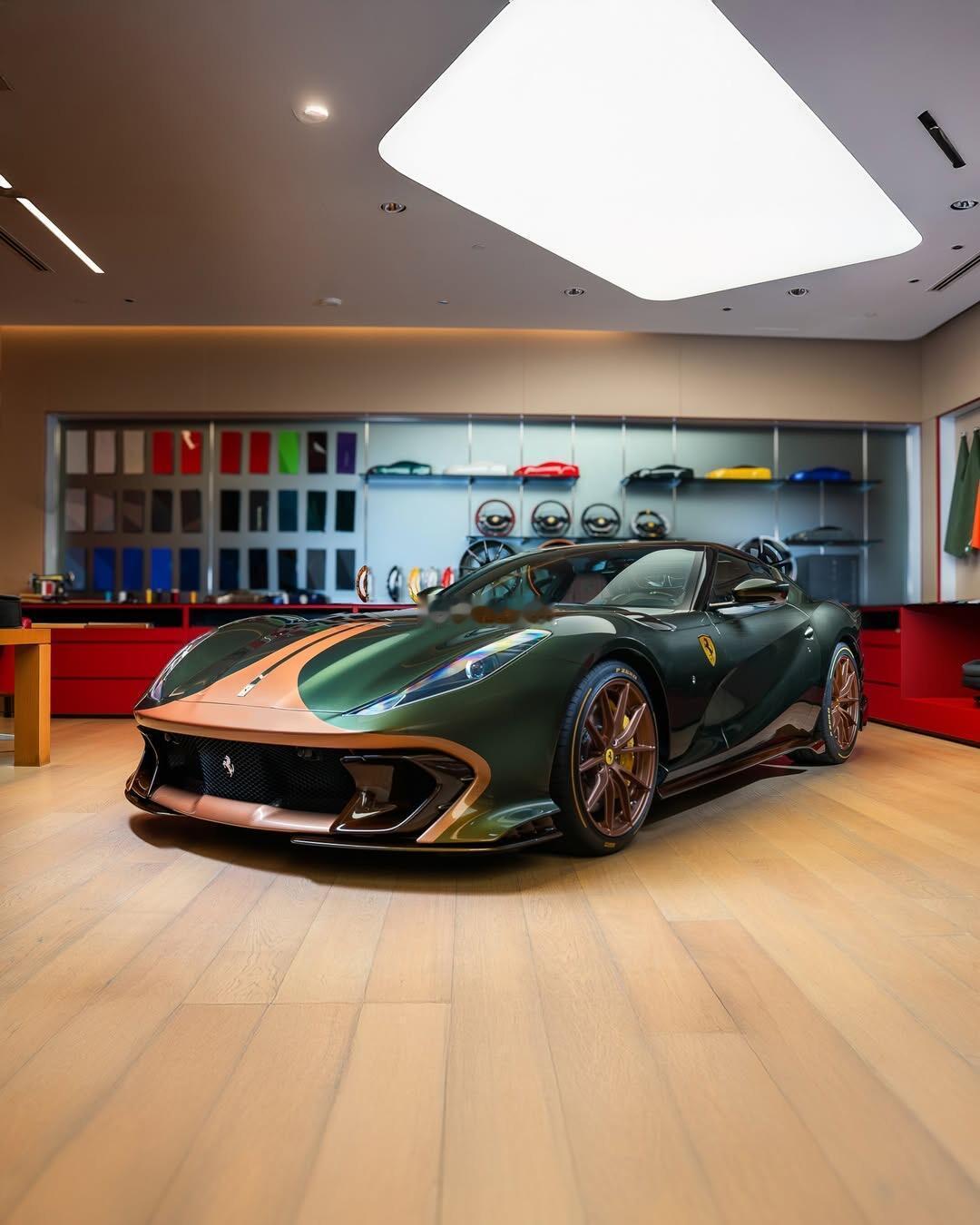 每一台FerrariTailorMade，都是独一无二的灵魂具象。这台 Ferr