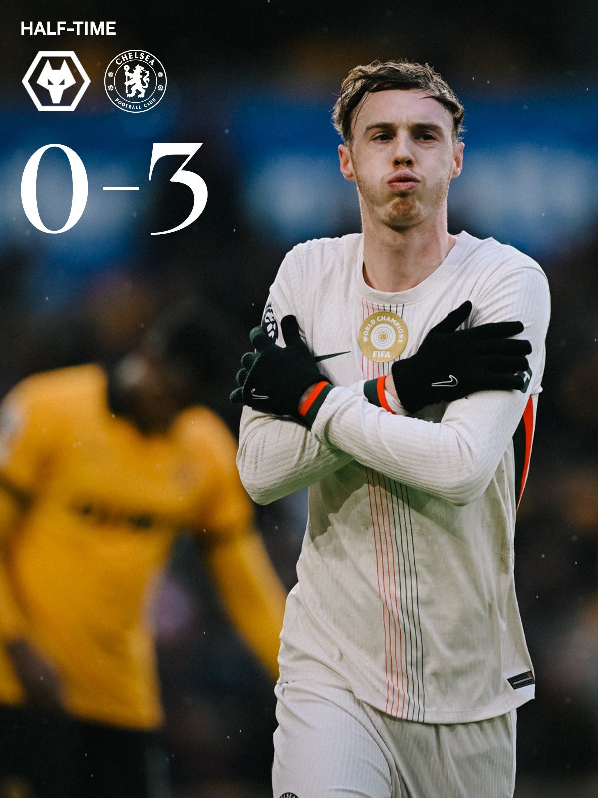 挺好可以半场开香槟么？切尔西