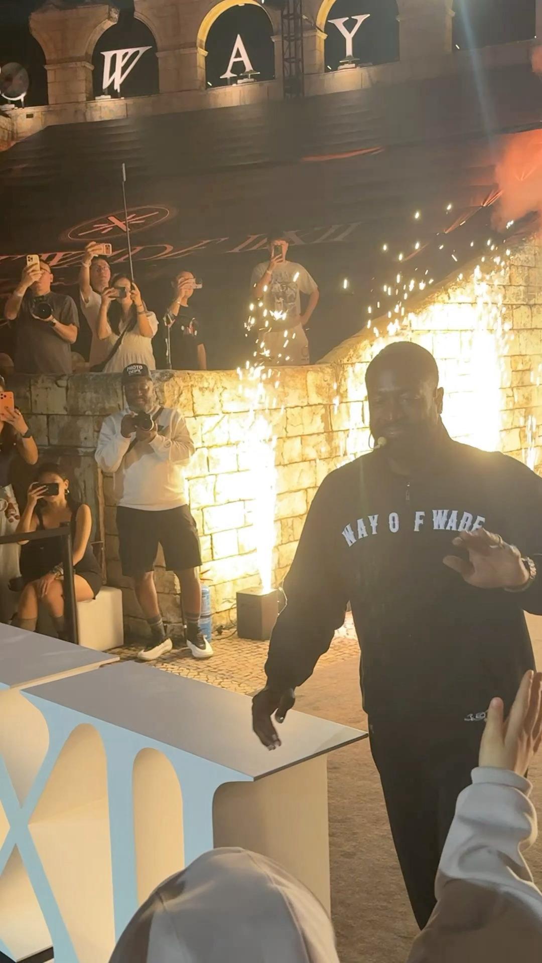 澳门渔人码头偶遇韦德⚡韦德之道12潮流focus球鞋很潮韦德  ​​​