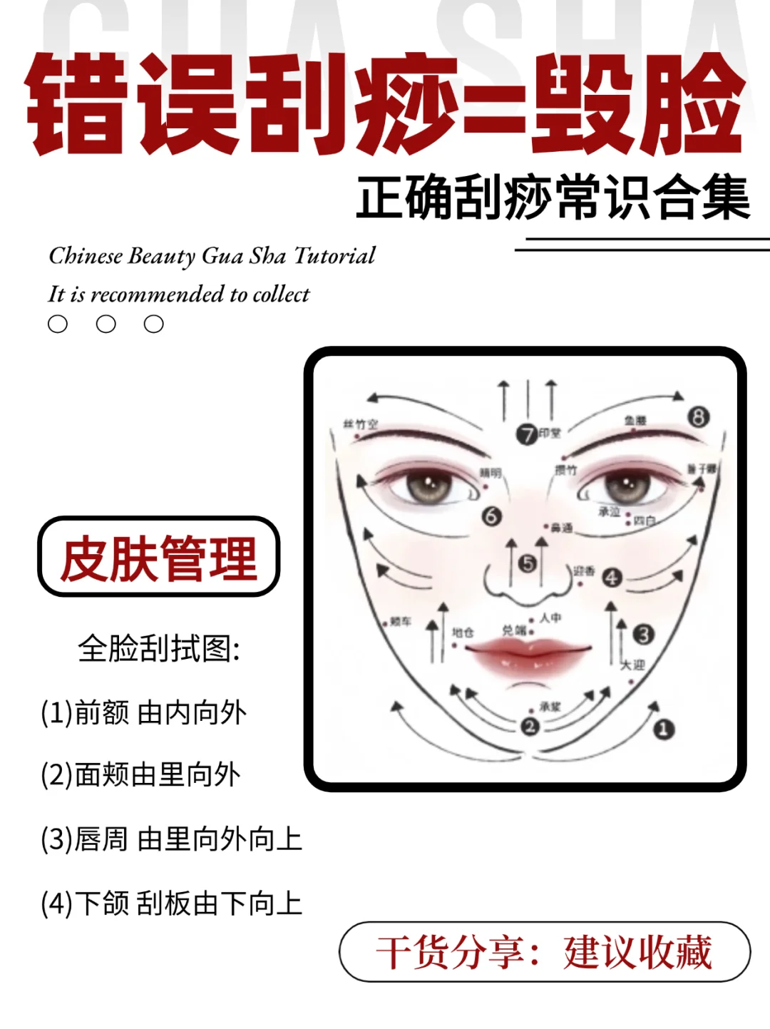 ✅必学干货分享：掌握刮痧正确步骤