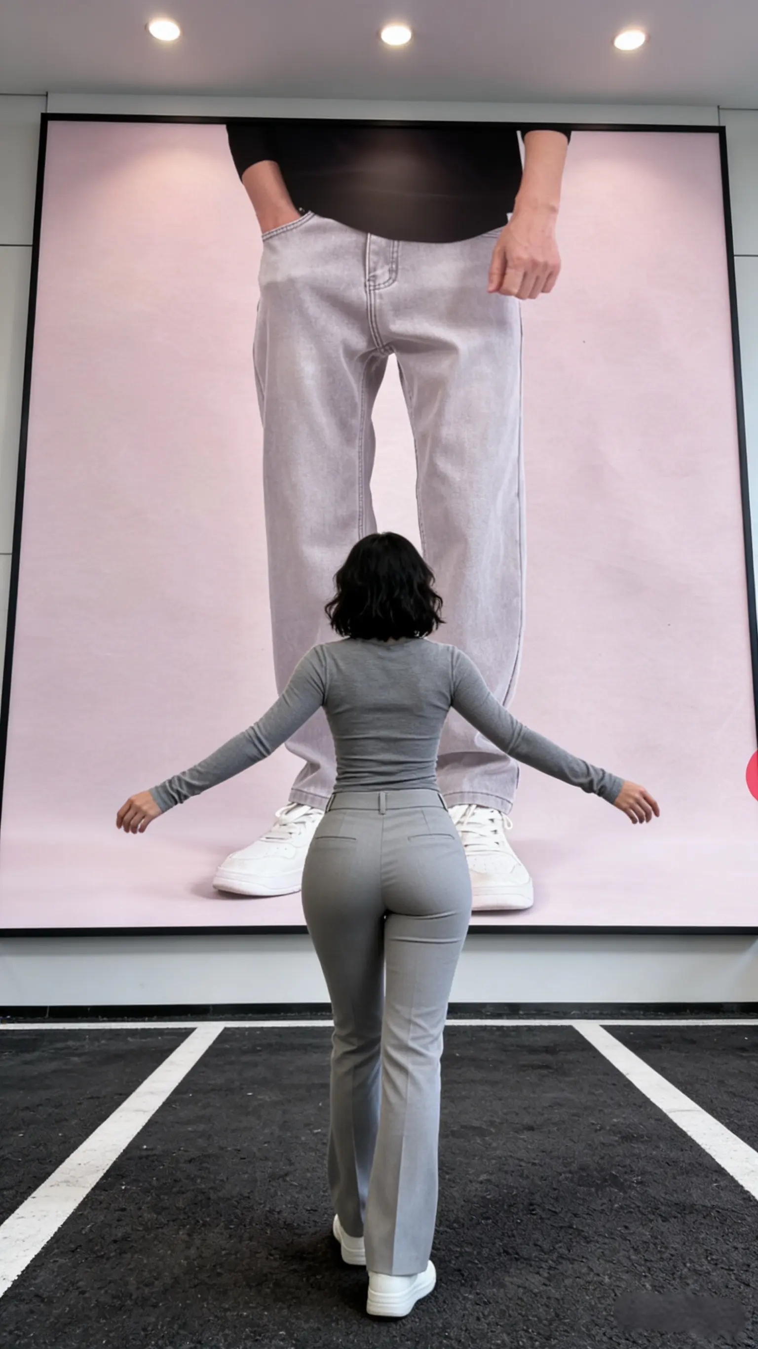 【宽松直筒】弹力简约大气牛仔裤男款银灰浅色水洗经典休闲百搭显瘦   ✓