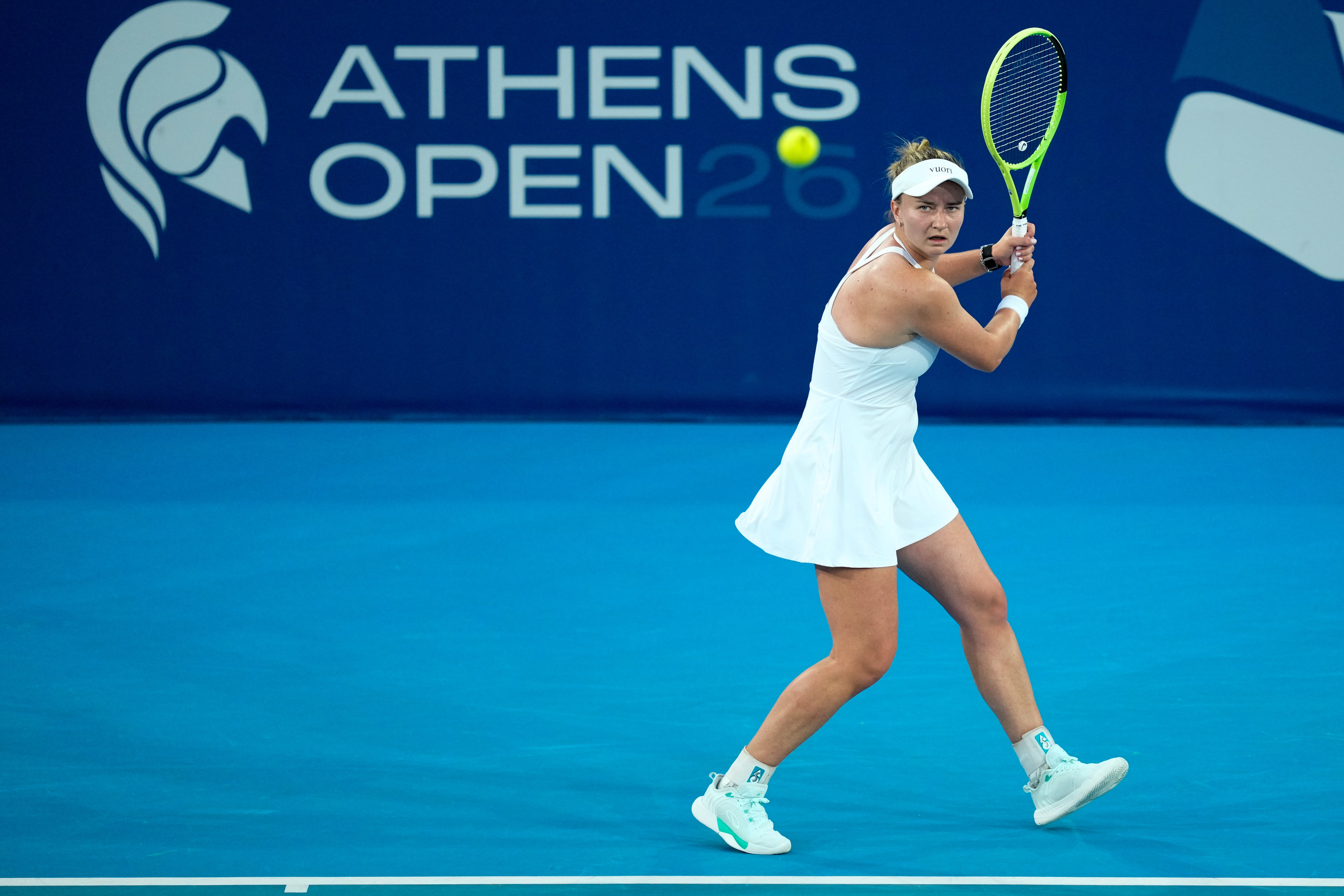WTA250雅典站半决赛对阵👀陶森 vs 克雷吉茨科娃萨卡里 vs 科尔涅娃你