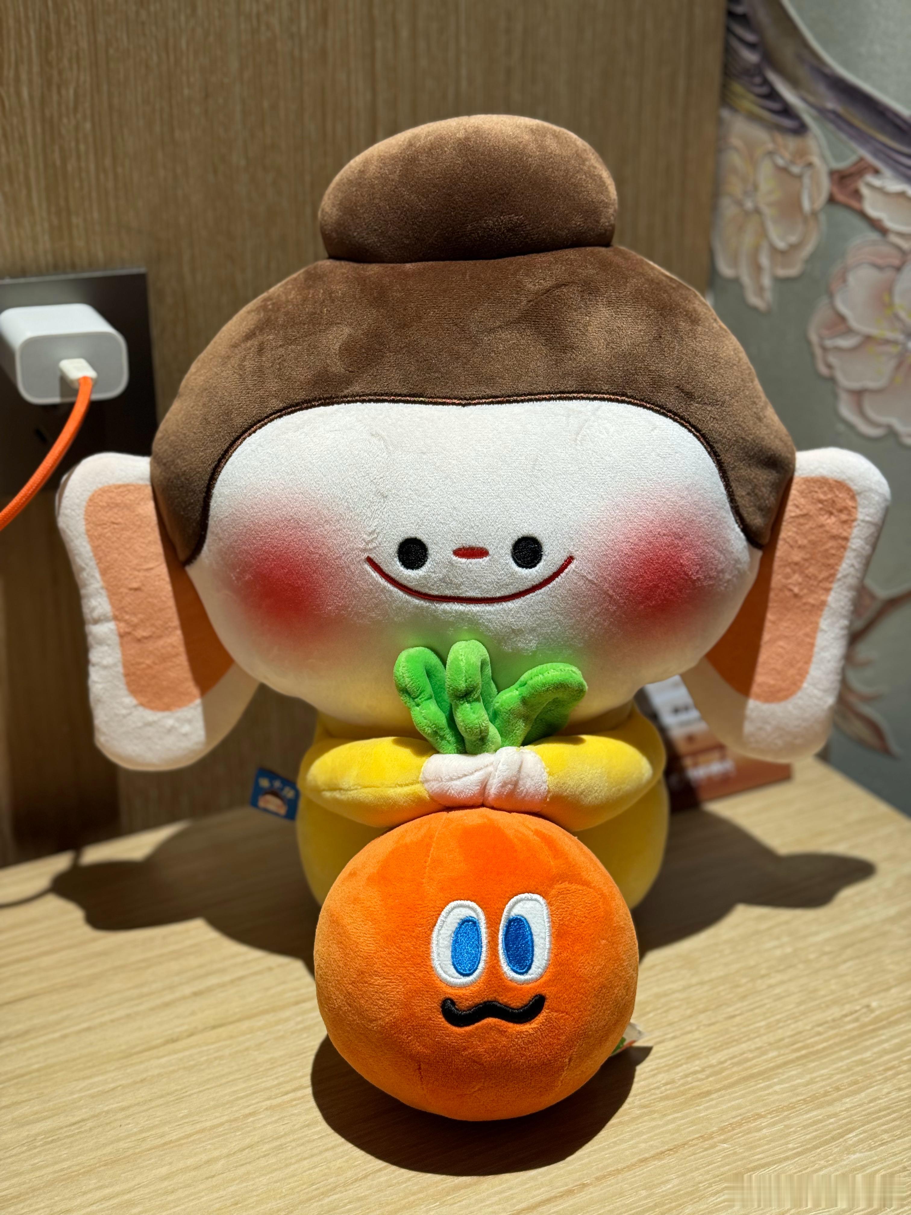 佛小伴抱着卜卜[哈哈]  ​​​