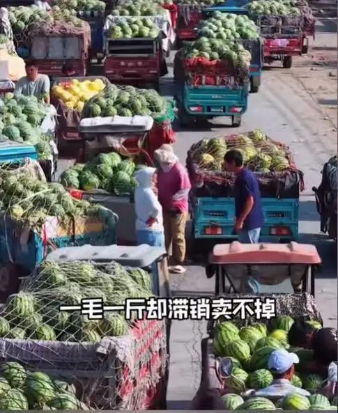 虽然瓜在瓜农那里非常便宜，但真正卖到了消费者手中，价格就不一样了。无论是菜市场还