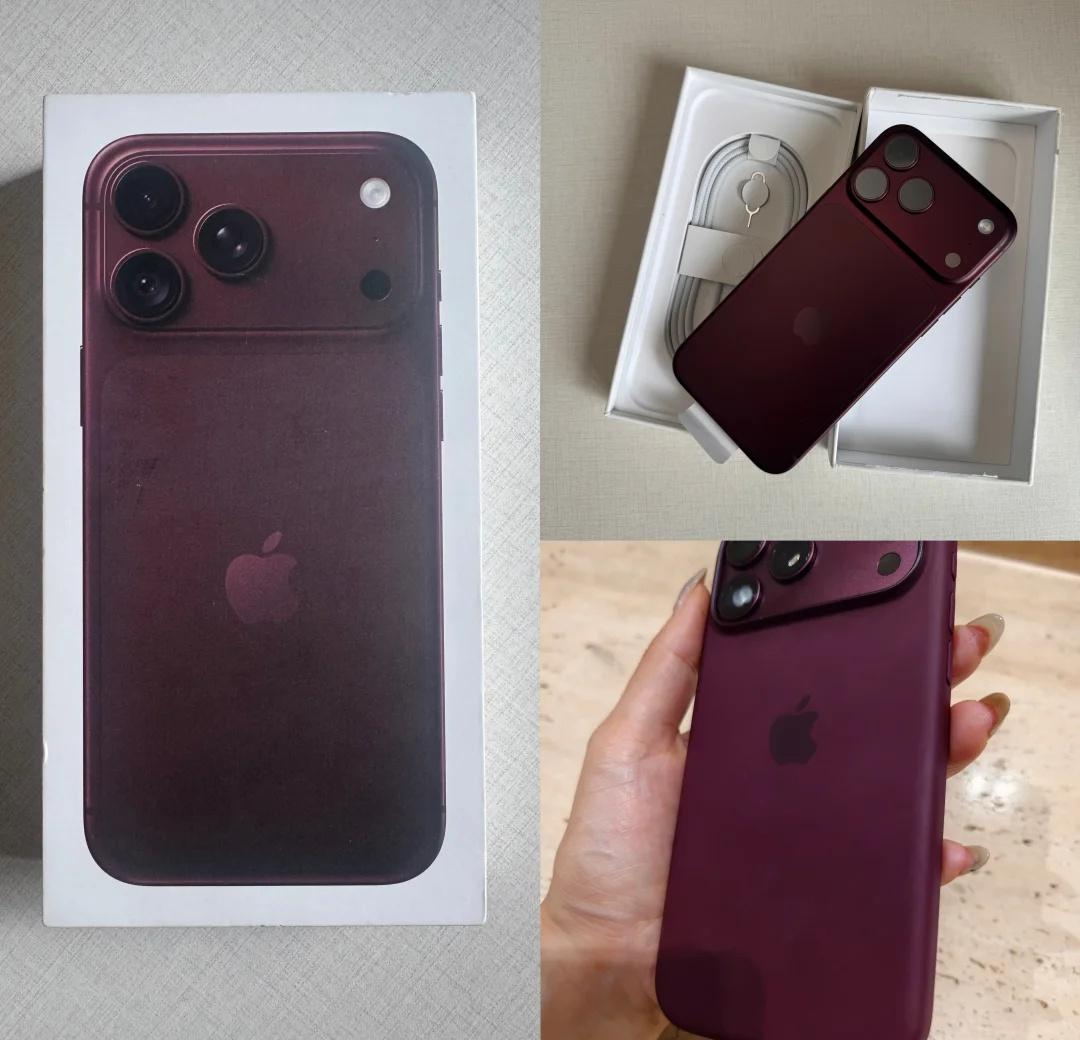 苹果18Pro max
勃艮第酒红 TB
官方手机壳手感真好 iPhone18 