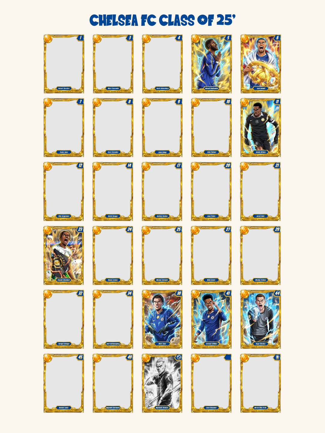 Day 7｜Marc Guiu切尔西足球设计切尔西球迷classof25cj c