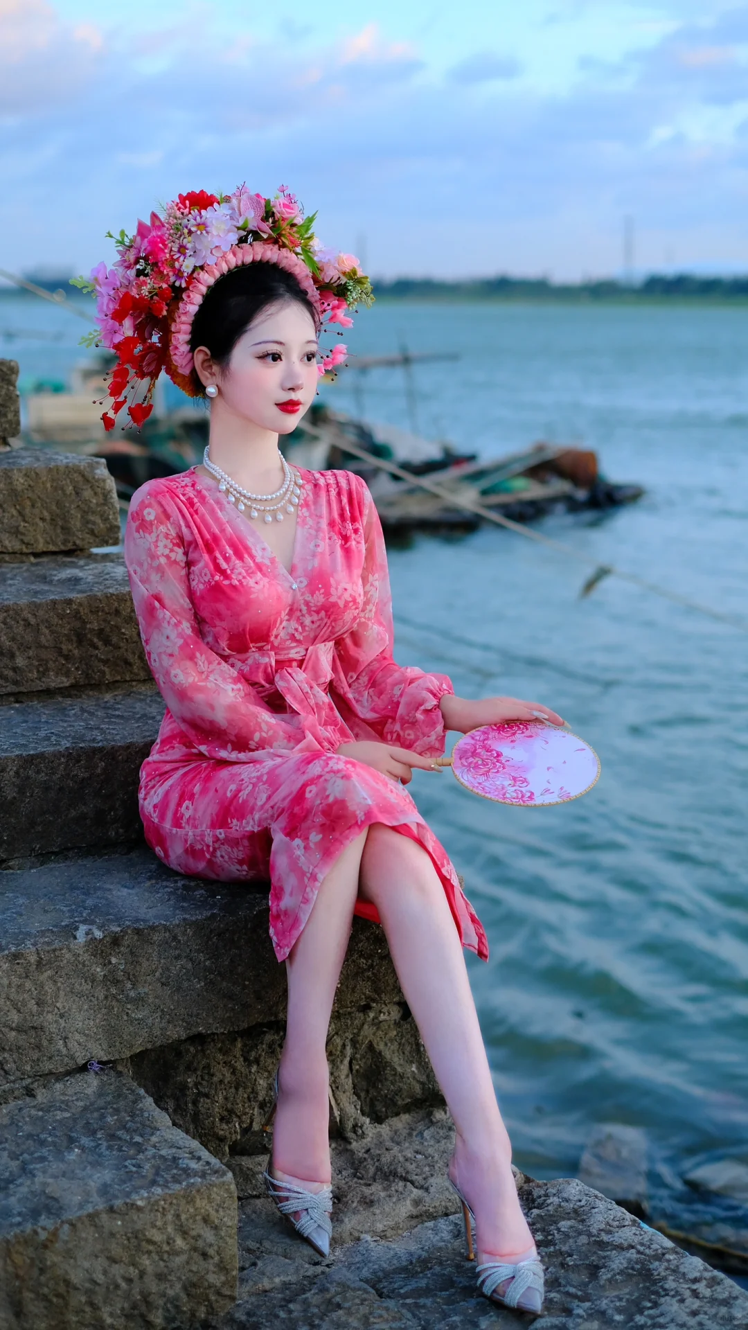 浸泡在黄昏里～