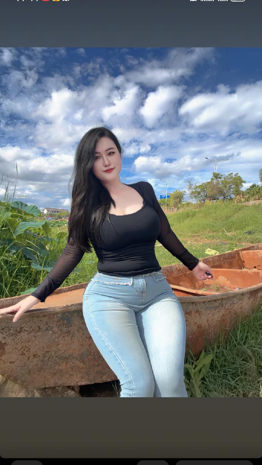 微胖女生 牛仔裤