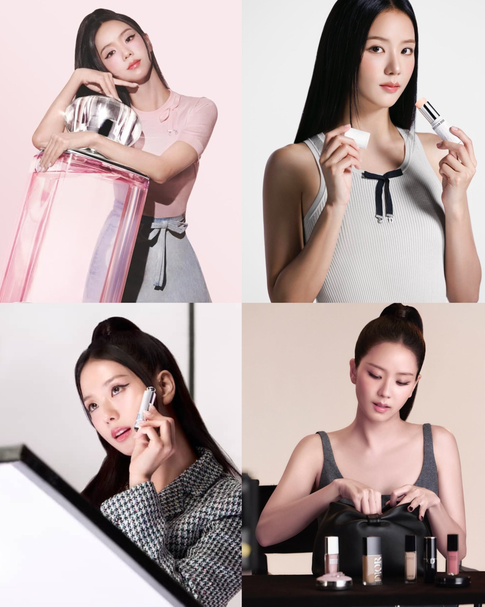 JISOO被列为Dior Beauty影响力最强的代言人之一。该品牌2026年第