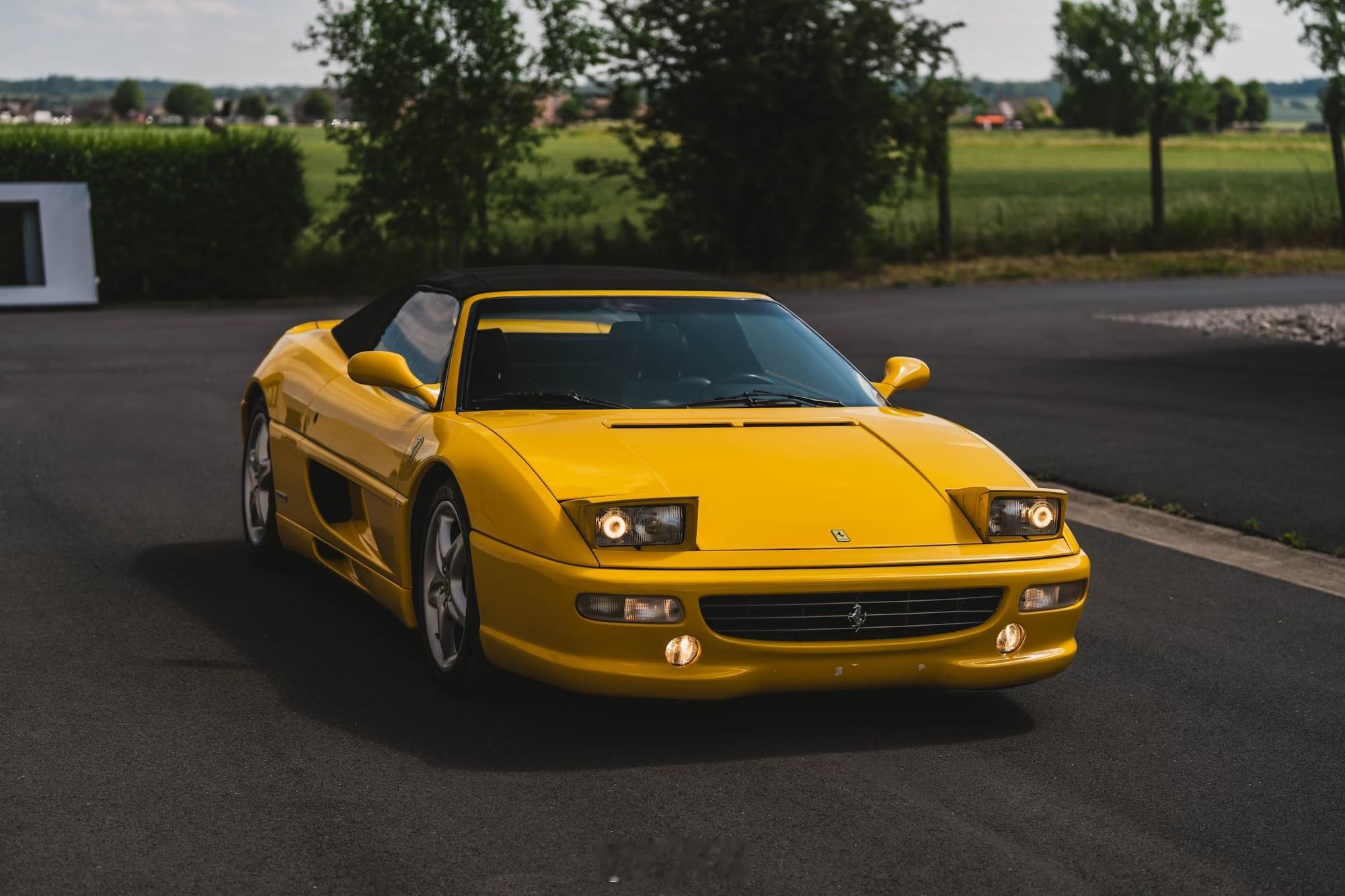 早啊[太阳]Ferrari 355 F1 Spider早安 座驾car 汽场全开
