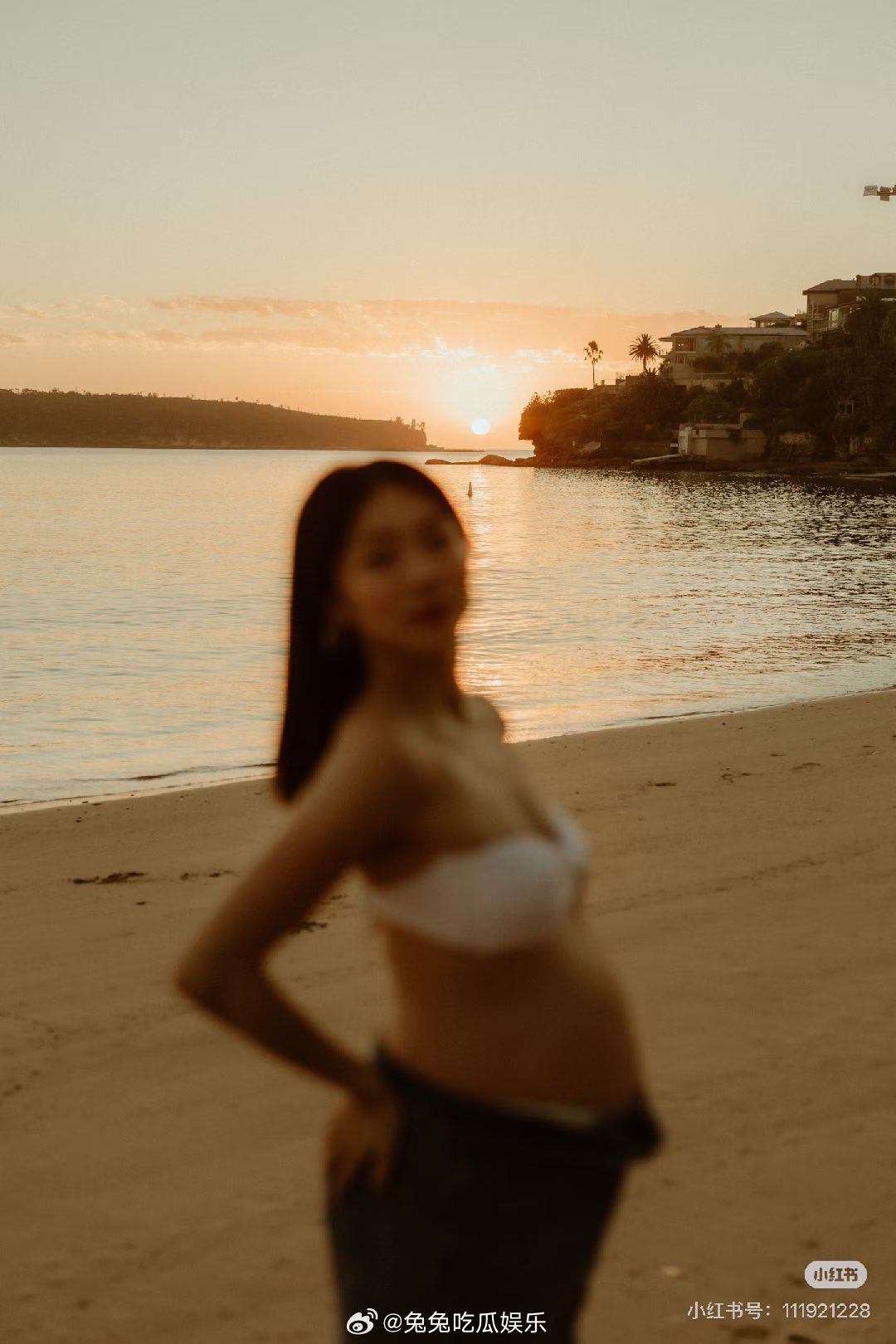 程晓玥晒怀孕8个月生活近况  状态好好啊 