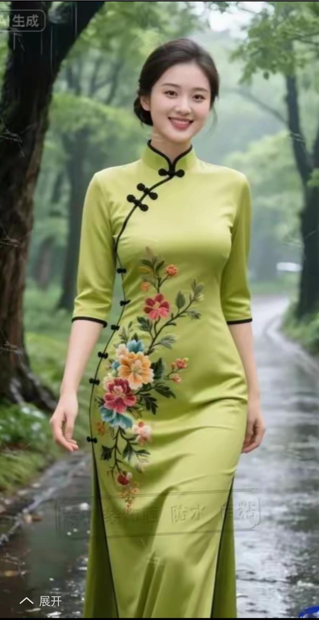 江边小路细又长，
一直通到俺村庄。
步行还能赏风光，
心中想念爹和娘。