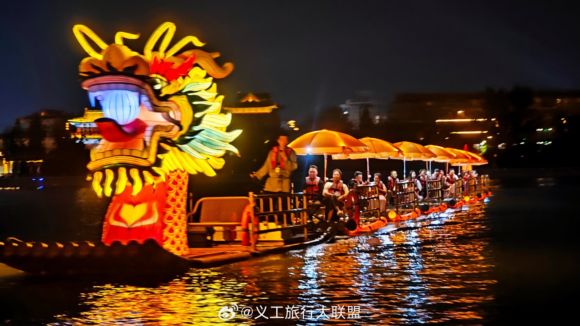 “白天开封，夜晚汴梁”开封旅行 强推【开封汴河游船】项目，24小时无限次乘坐 开