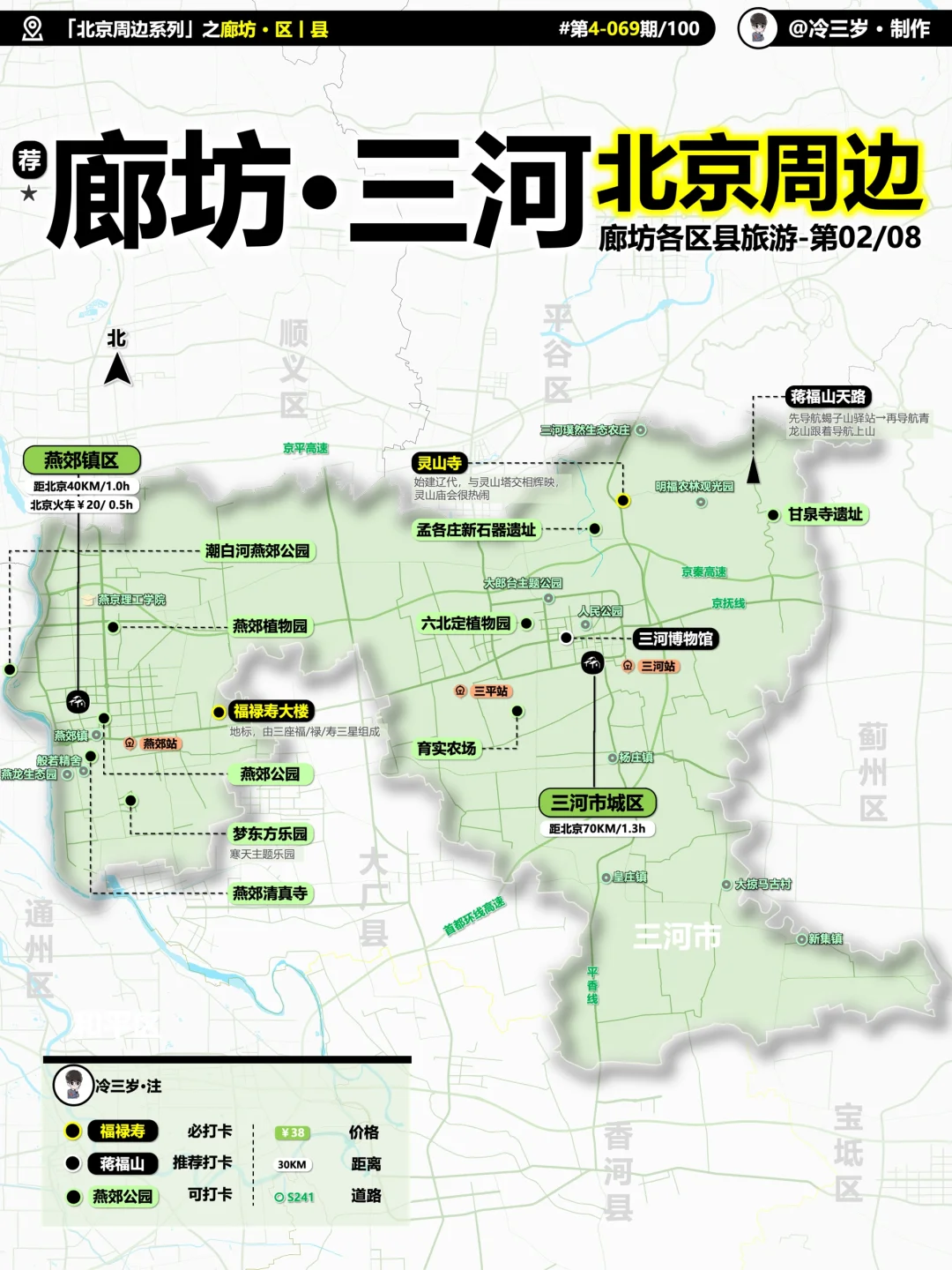 离北京最近的燕郊——廊坊三河市有啥好玩的